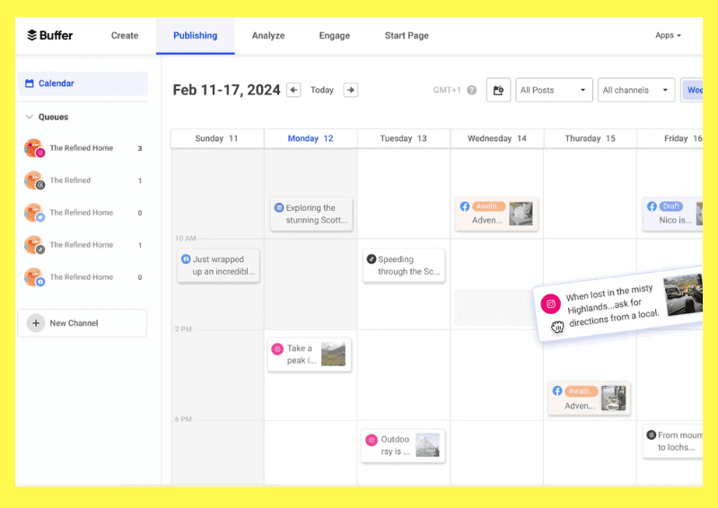 5 Tools to schedule social media content (2)